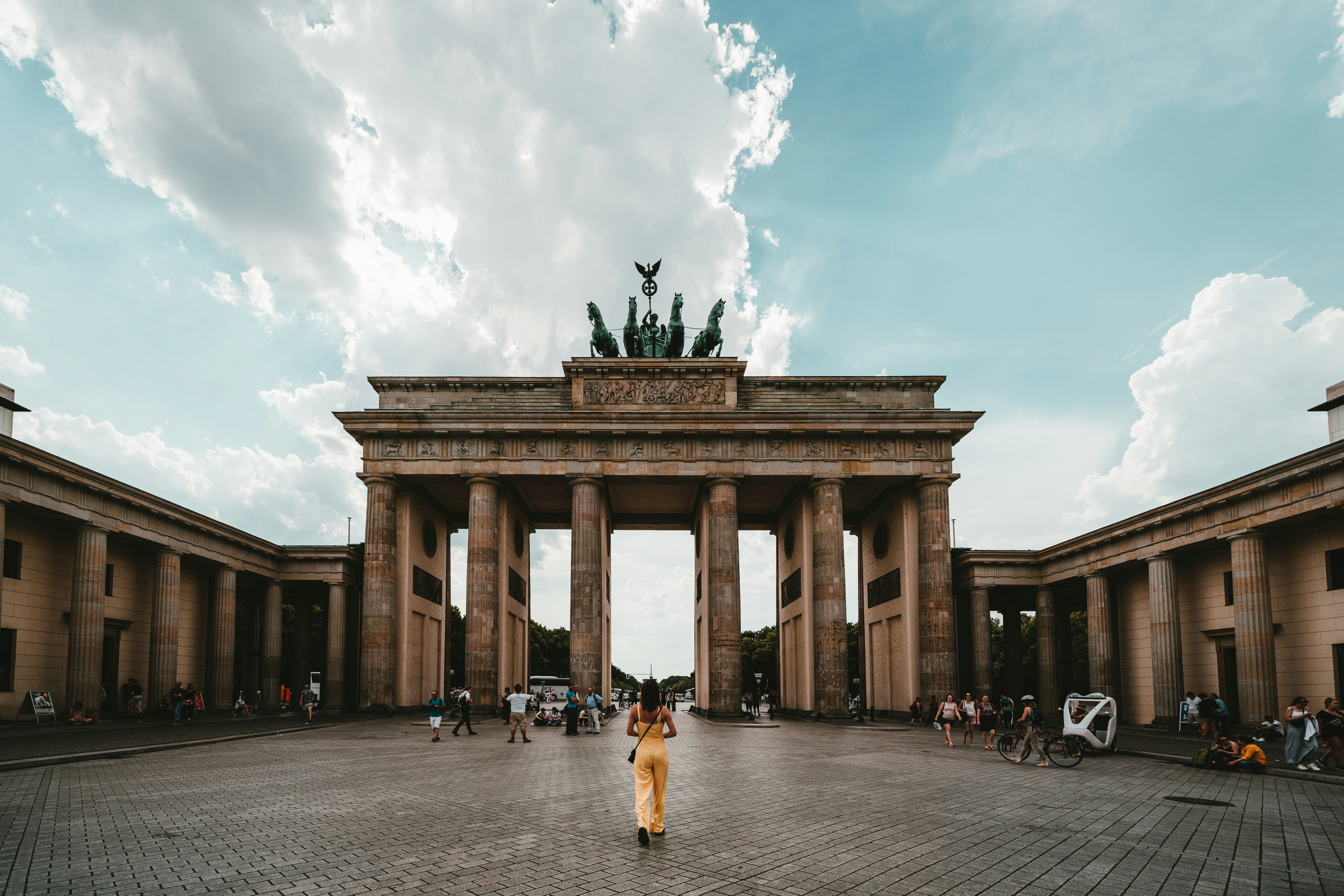 Brandenburg Gate in Berlin, Germany