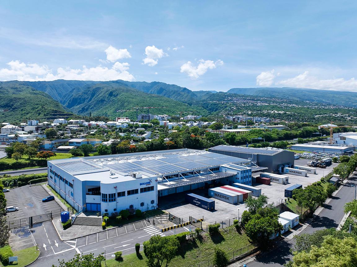 Photographie de bâtiment institutionnel à La Réunion pour valorisation de patrimoine immobilier d'entreprise