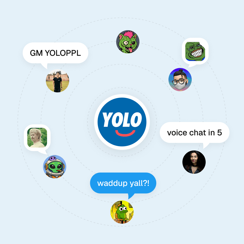 Gather around a community belief