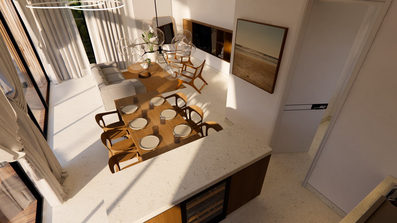 Сompleted 2-bedroom villa with a private garden and pool in Bukit, Pandawa