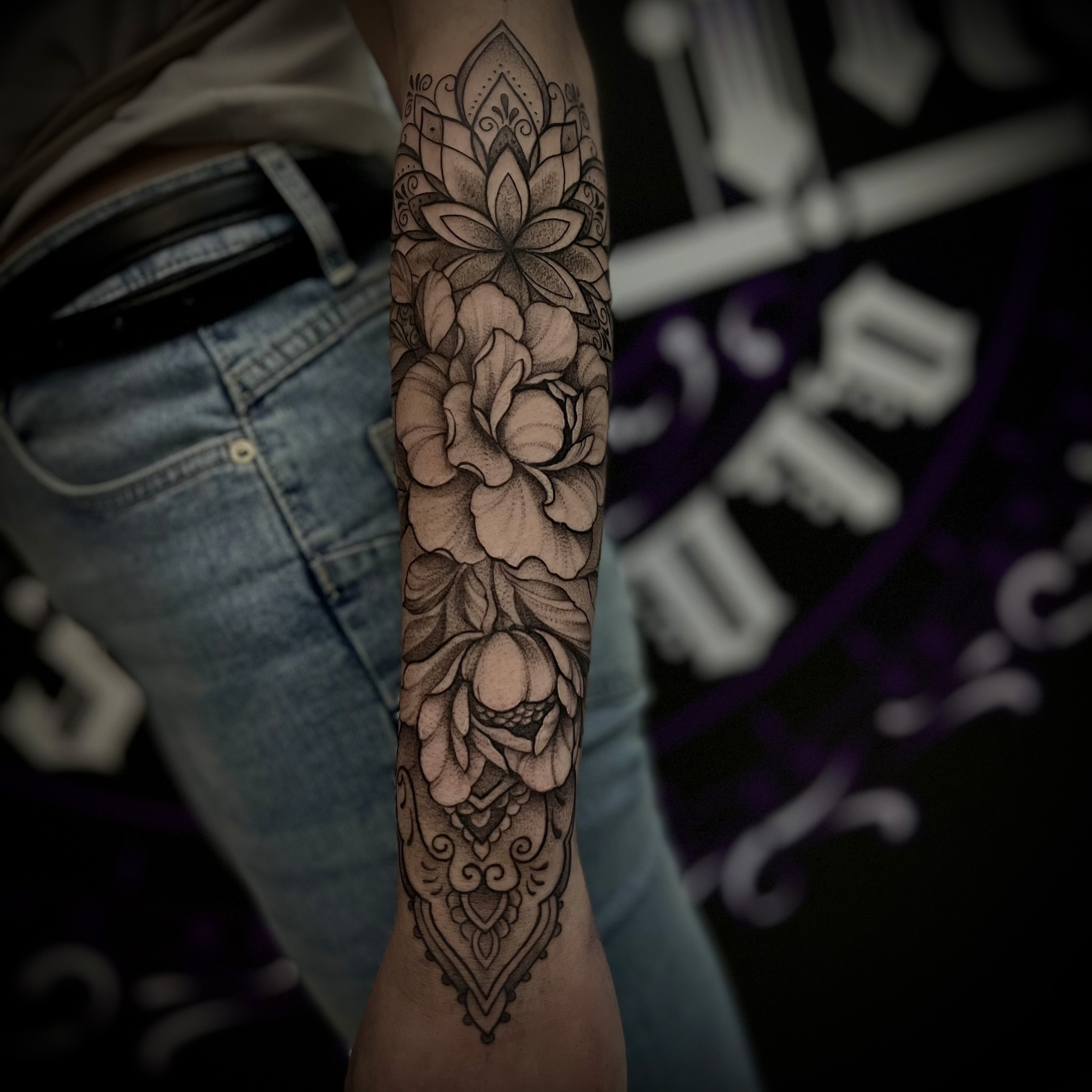 tatuaż mandala szczecin