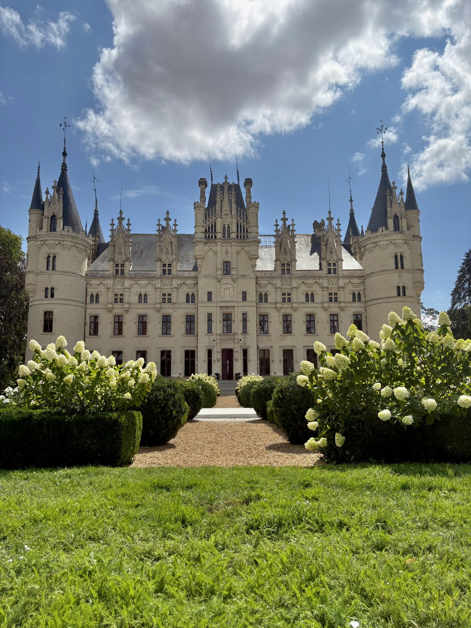 Château Challain in France, venue for a private yoga retreat