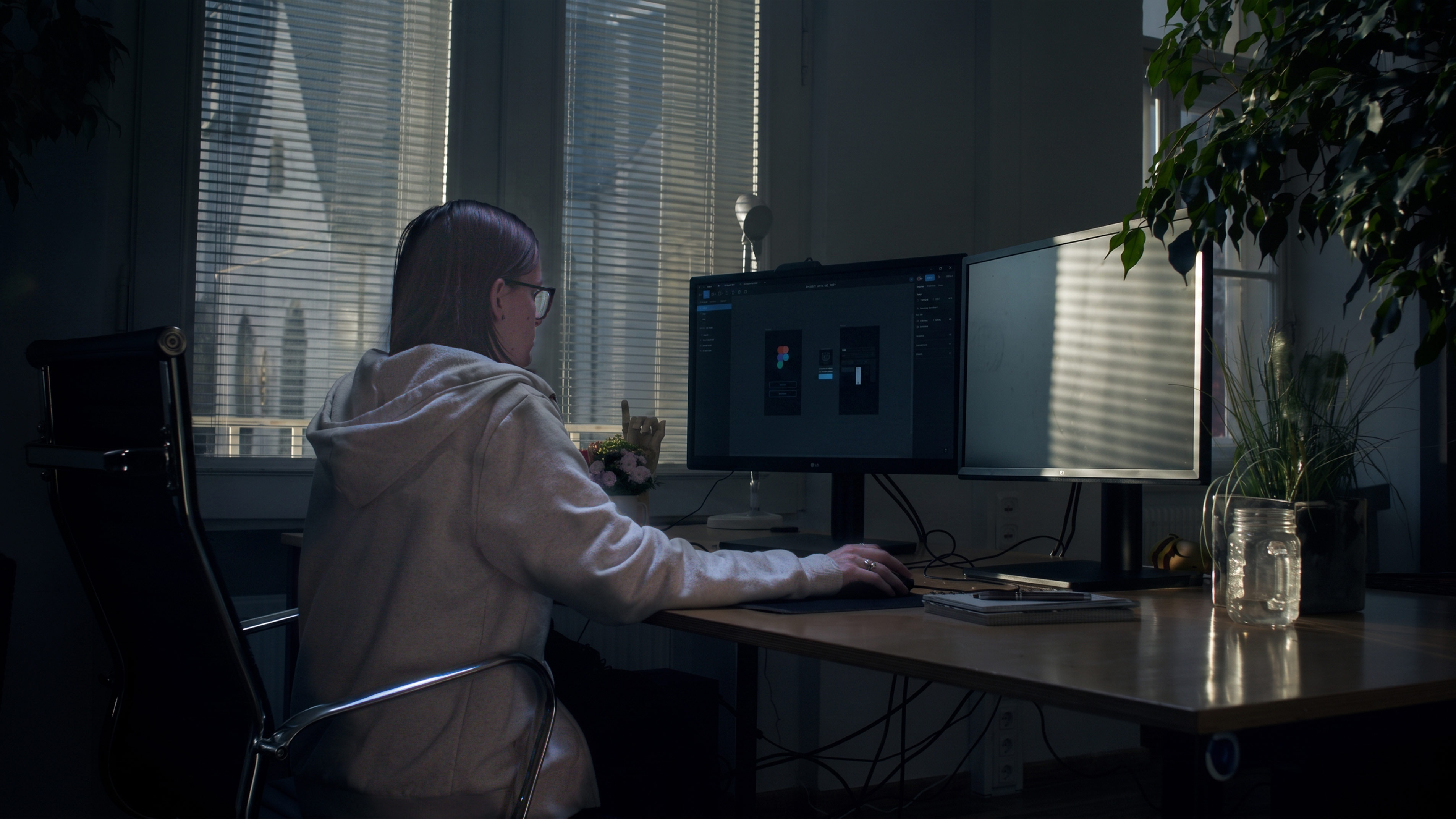 Postproduktion am Arbeitsplatz