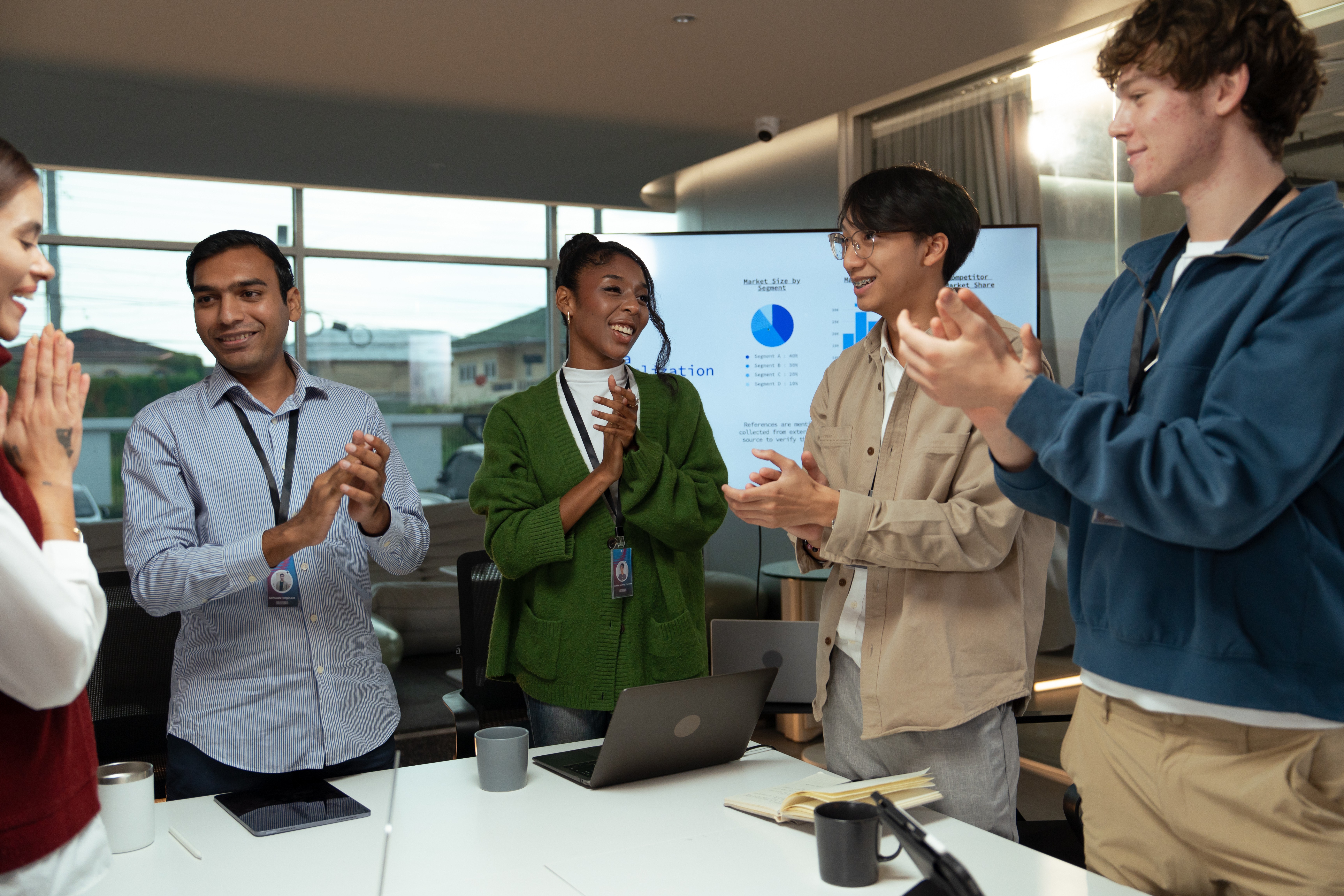 Team member discussing