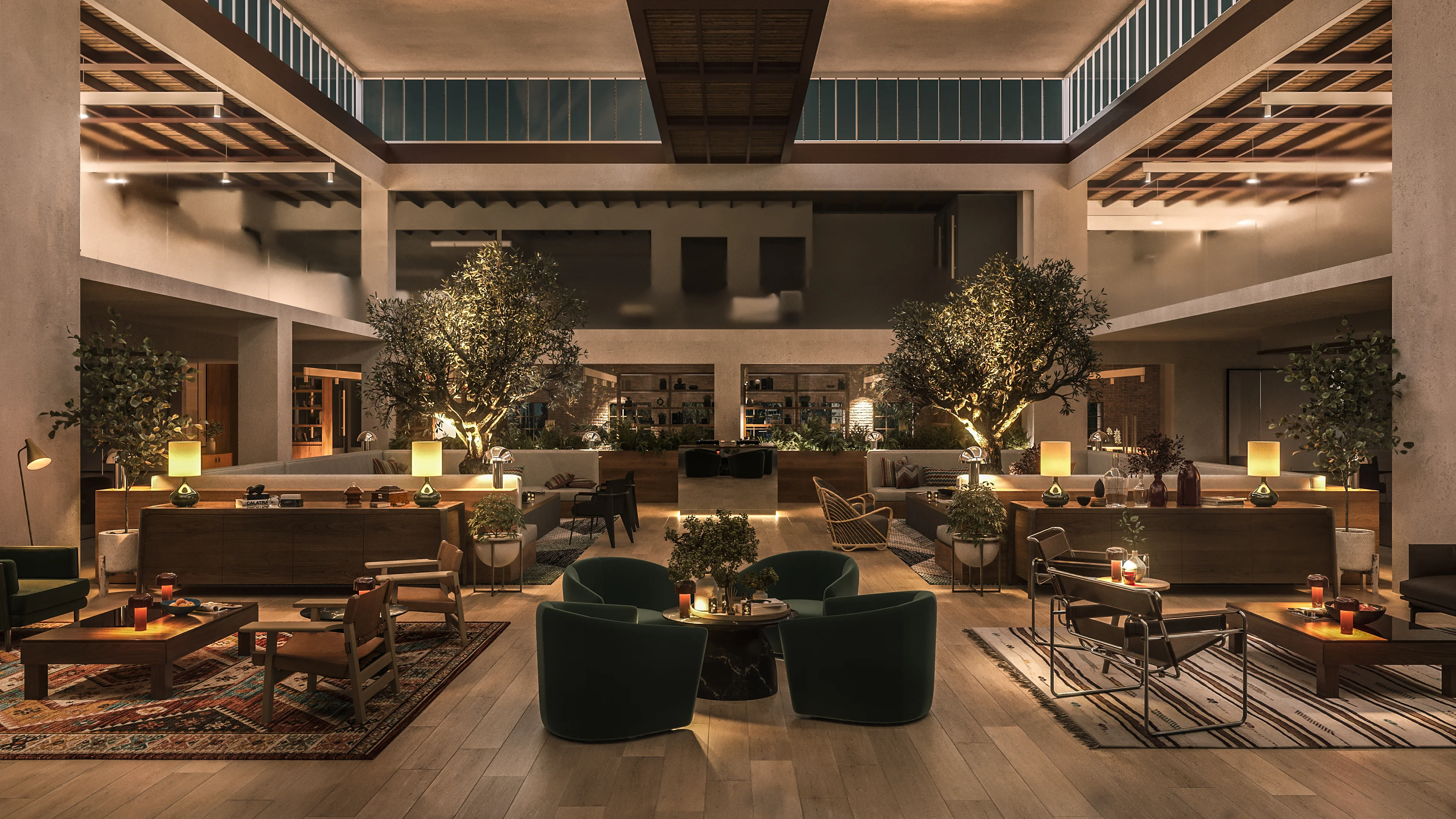 Atlantic Workclub social workspace interior