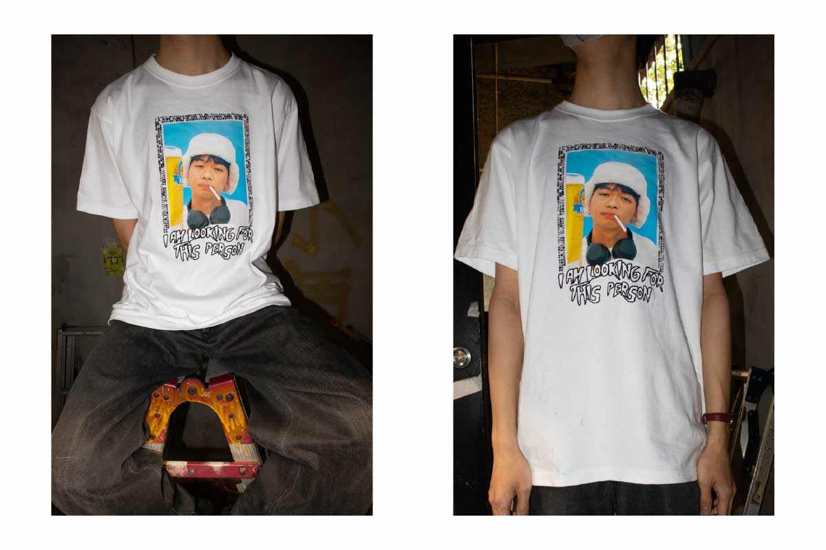 まだ見ぬ誰かを探すTシャツ