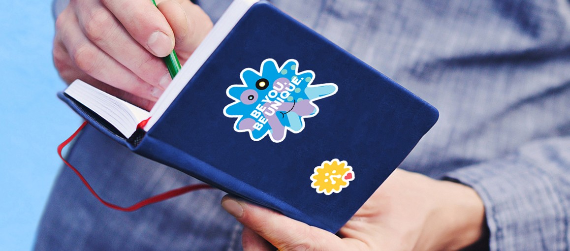 Image of the sticker designs for Unique