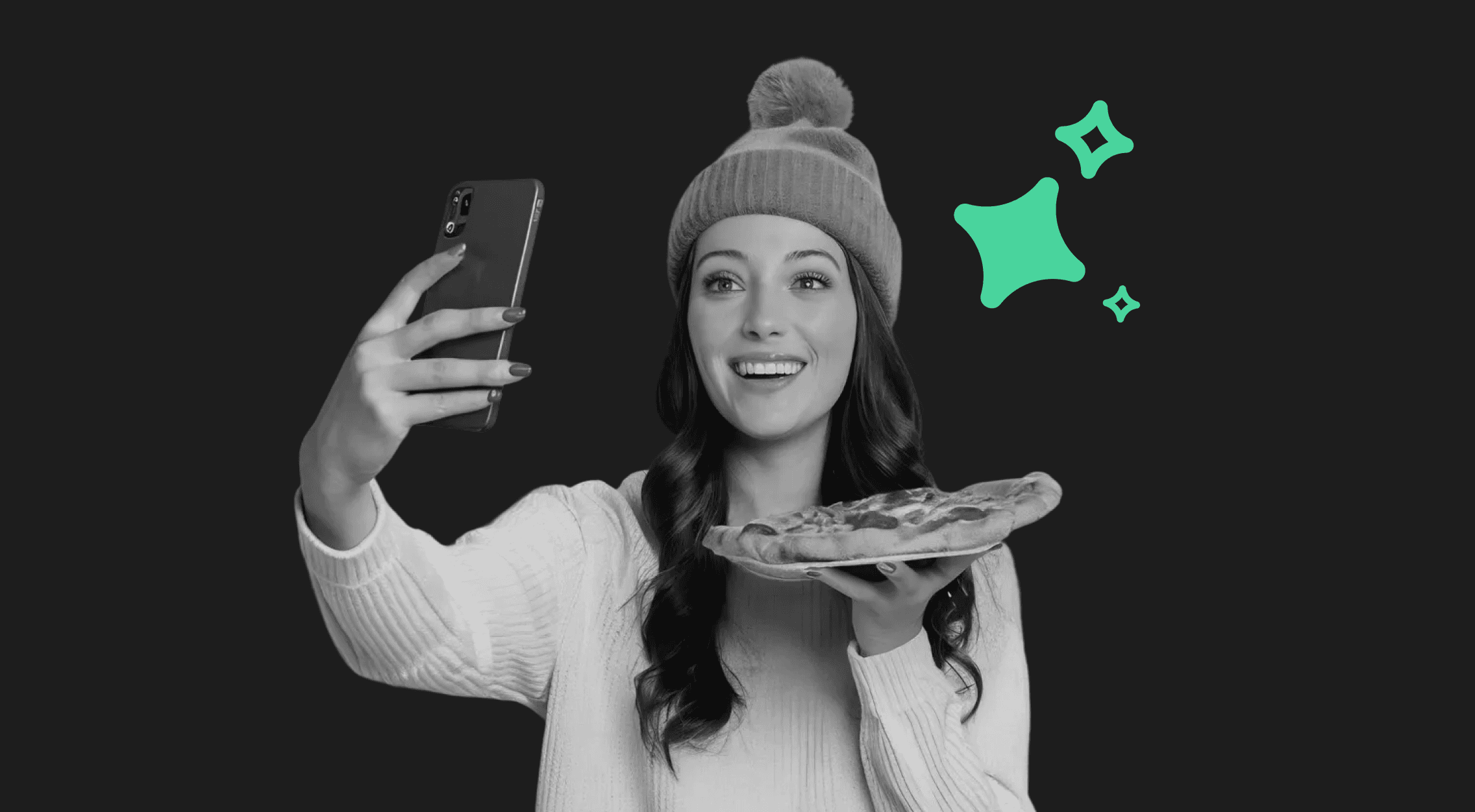 content creator shooting content