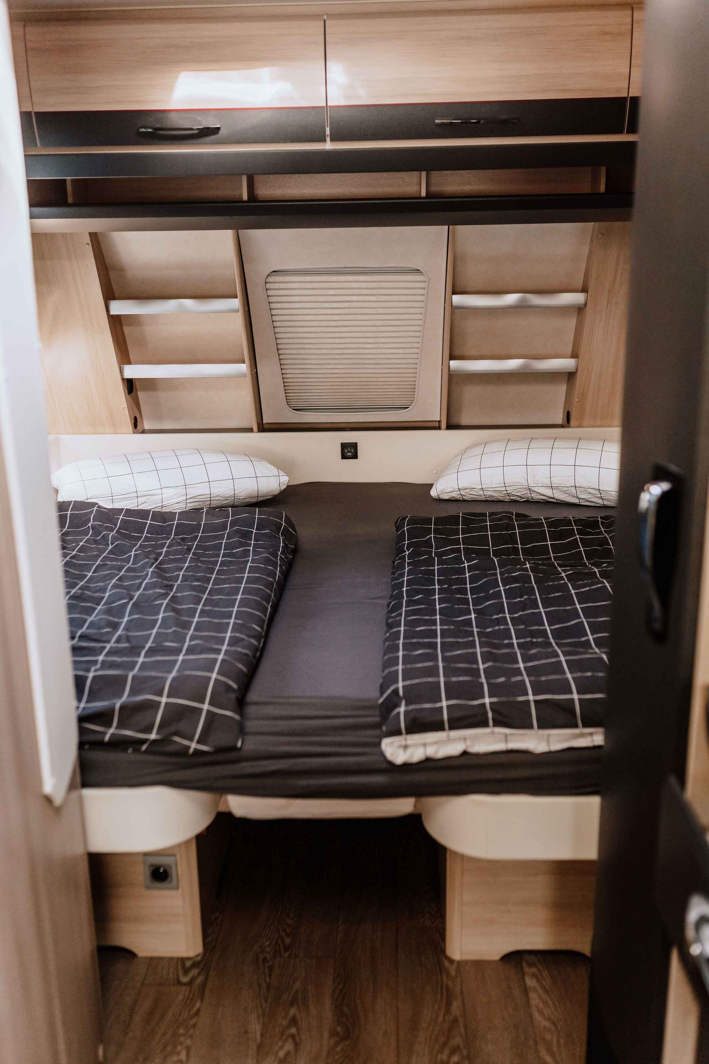 Mietwohnwagen Betten