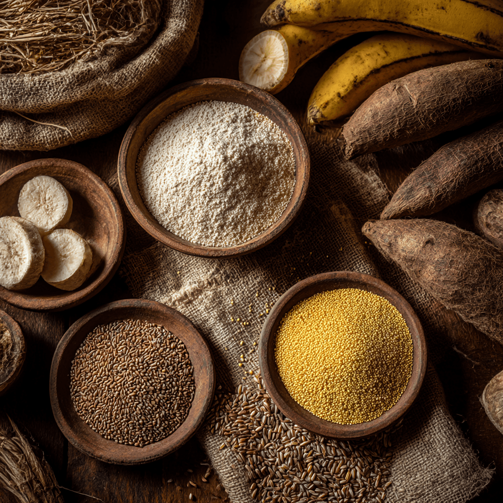 farines cérales sans gluten