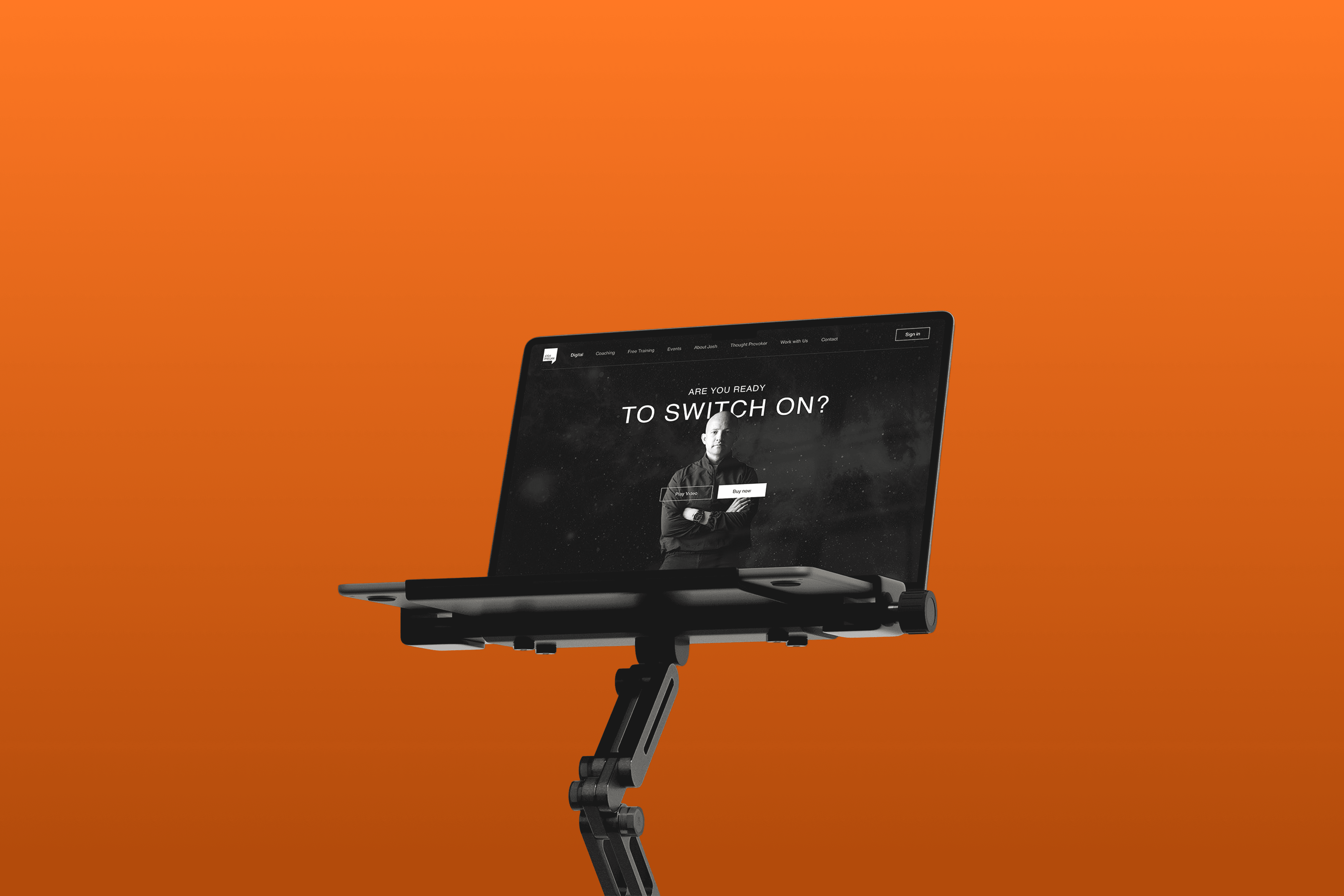 Fashion photoshoot with a woman posing in a dress