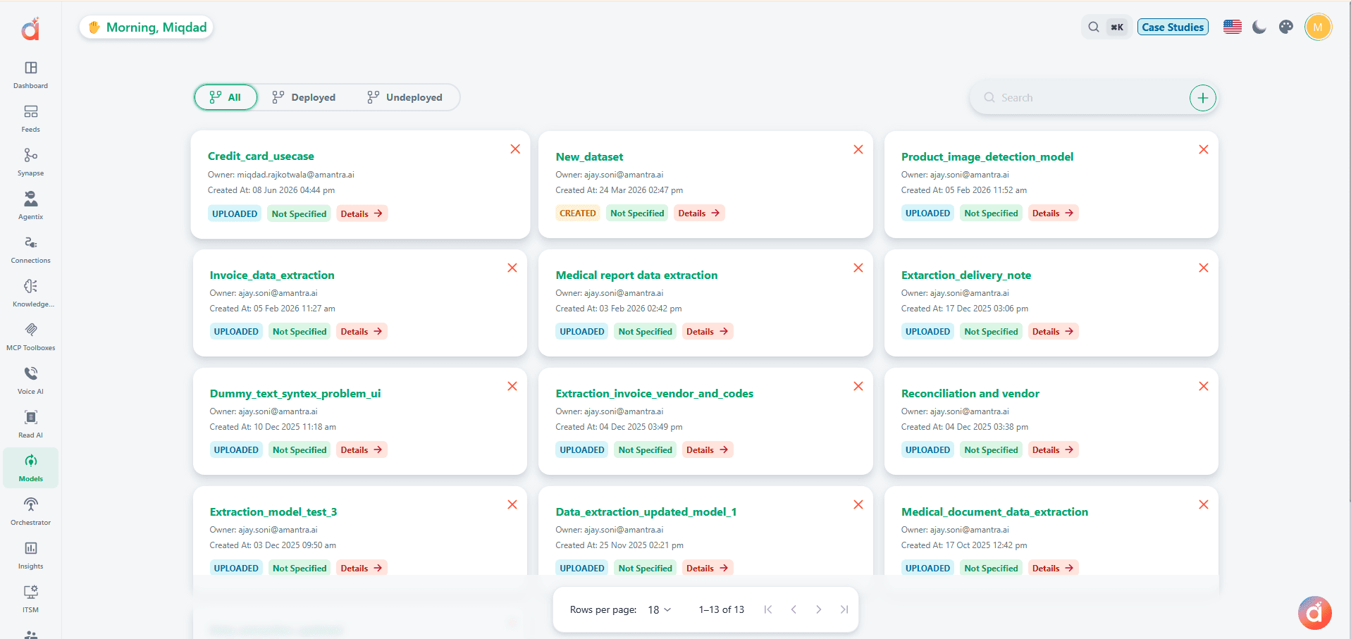 AIRA Hyperautomation product screenshot