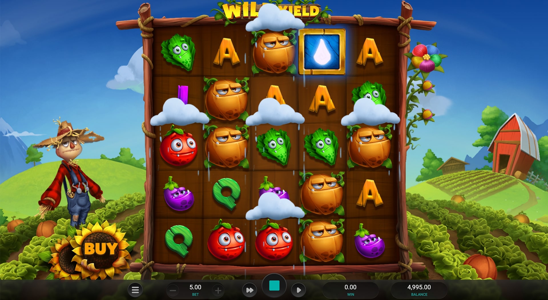 Wild Yield (Relax Gaming) : aperçu du jeu en mode démo