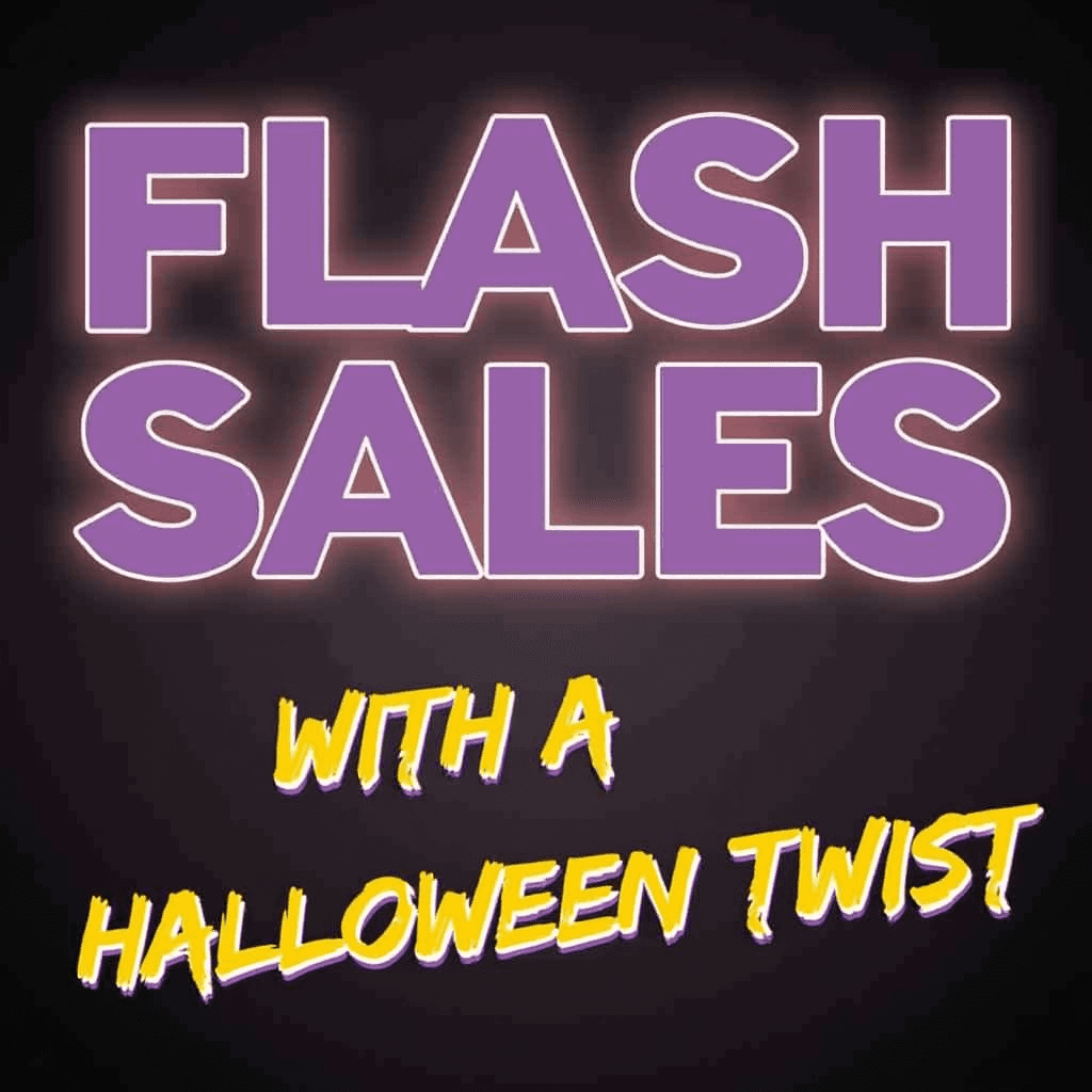 Flash Sales with a Halloween Twist