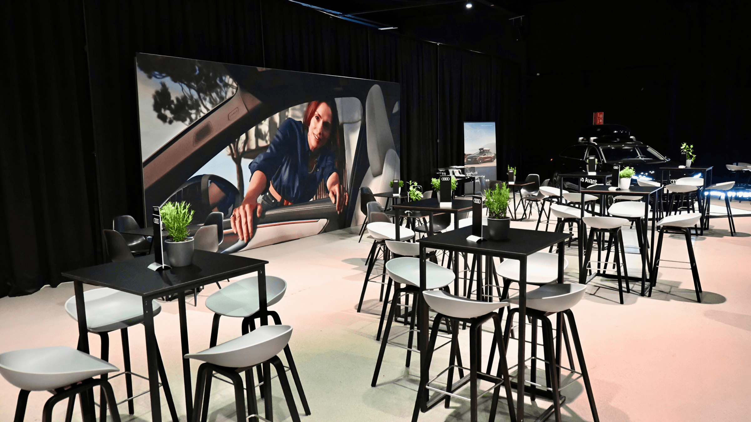 Audi Hangaar Opstelling