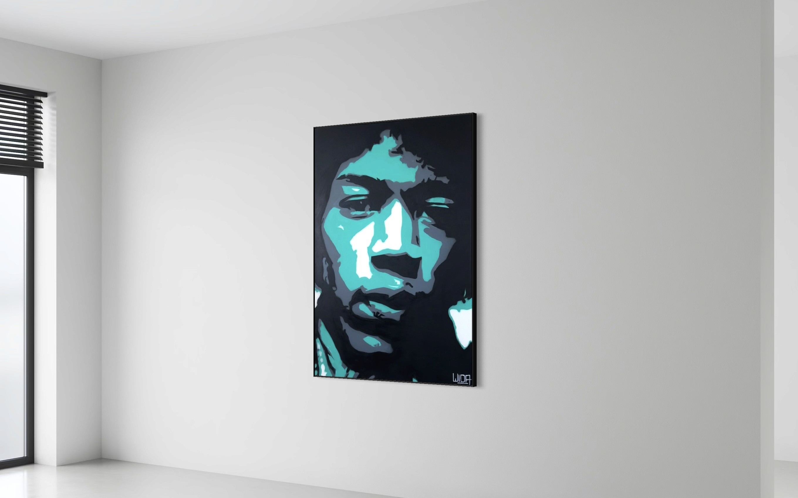 Jimi Hendrix - Street Art