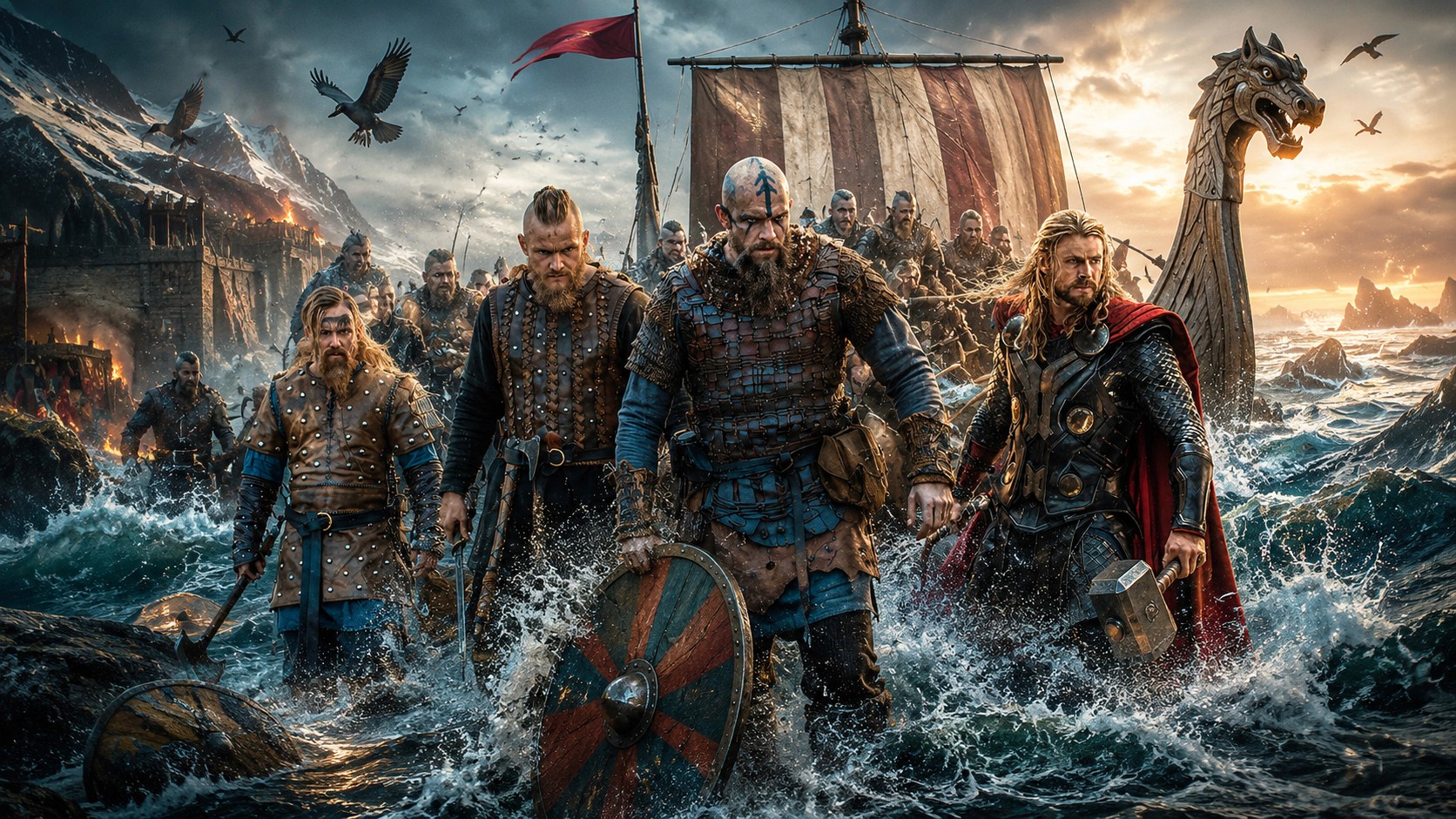 ভাইকিংস Vikings বিভীষিকা – সমুদ্রের ত্রাস ভাইকিংসদের উত্থান ও রহস্যময় বিলুপ্তি