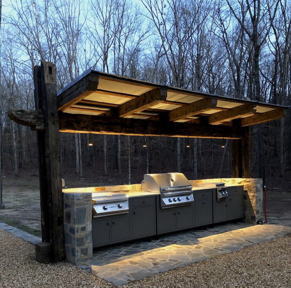 Lumation outdoor living lighting project