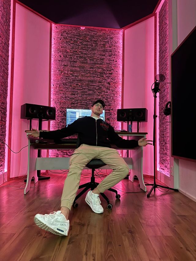 DJ playing in a club
