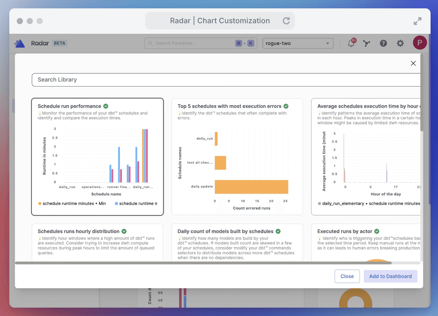 Customizing your Radar Dashboards | paradime.io