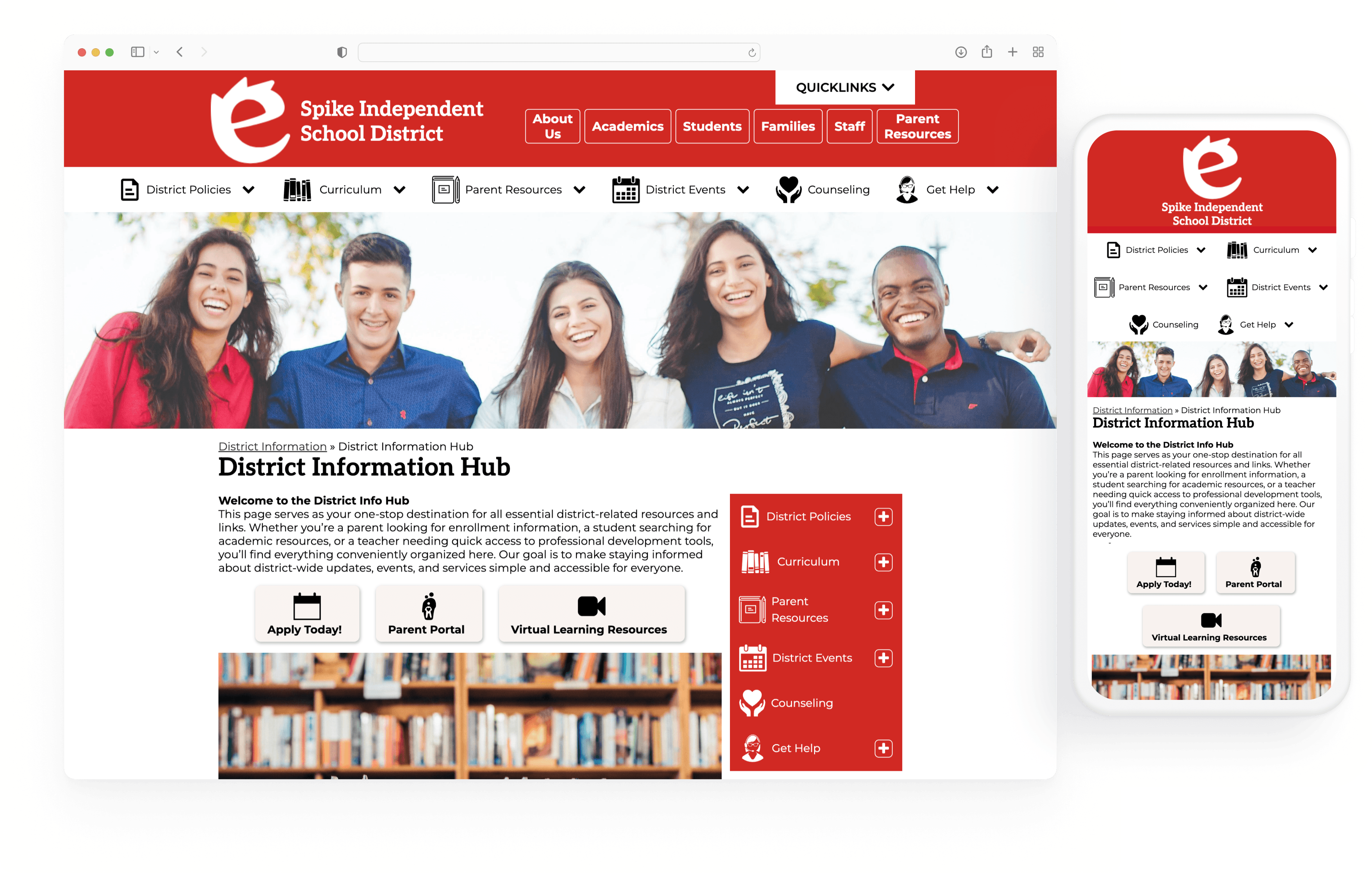 Screenshot of Accessibility Report
