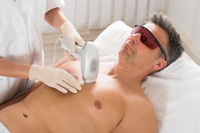 Chemical Peel Being Performed
