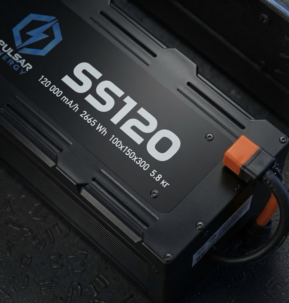 Pulsar Energy SS120 Semi-Solid State акумулятор для FPV бомберів з максимальною автономністю