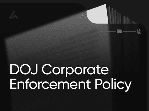 DOJ Corporate Enforcement Policy