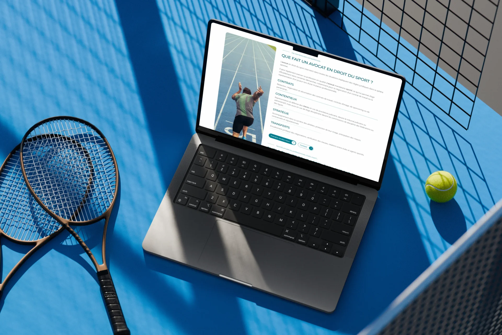 landing page compétence droit du sport, michael bouyrie