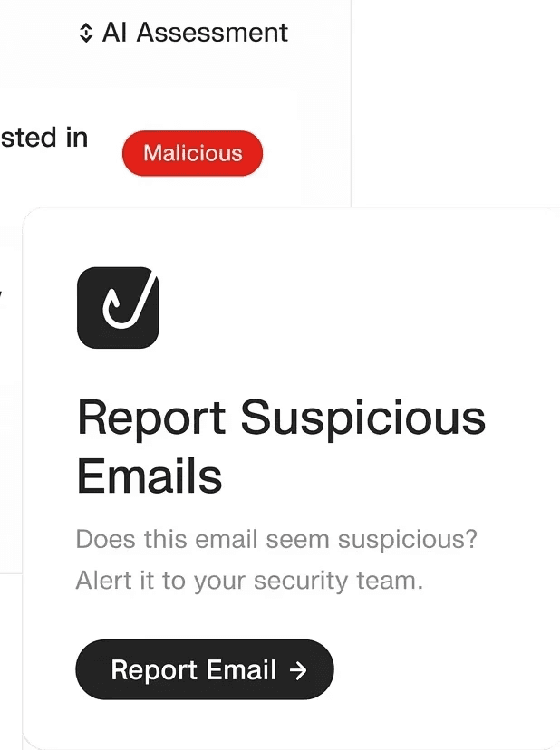 Image showing users security insights of a security awareness platform