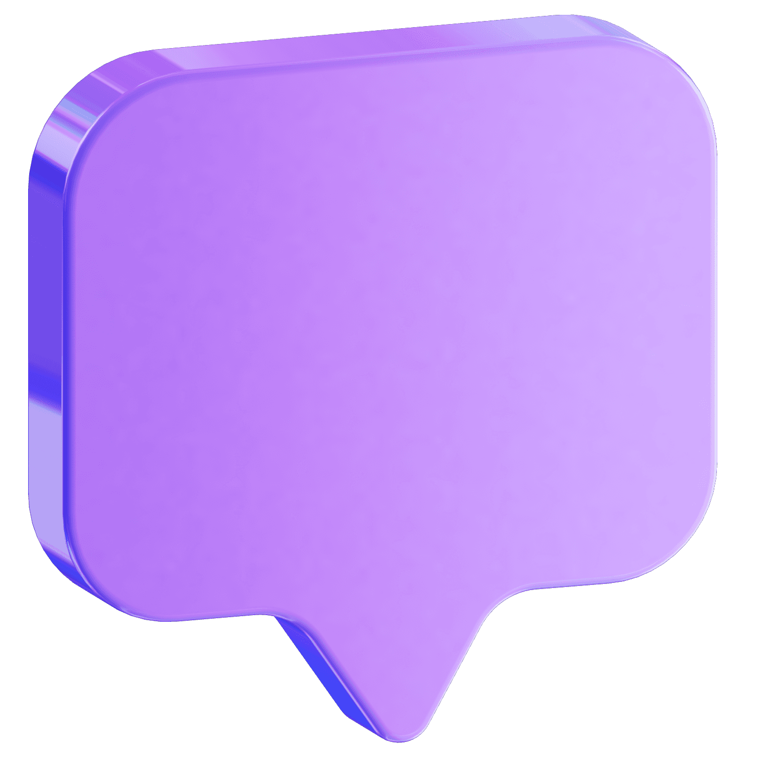 modern purple text cloud icon AI Chatbots