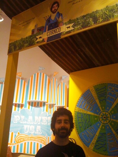 student and installations for The Candy Coated Carnival of Controversy