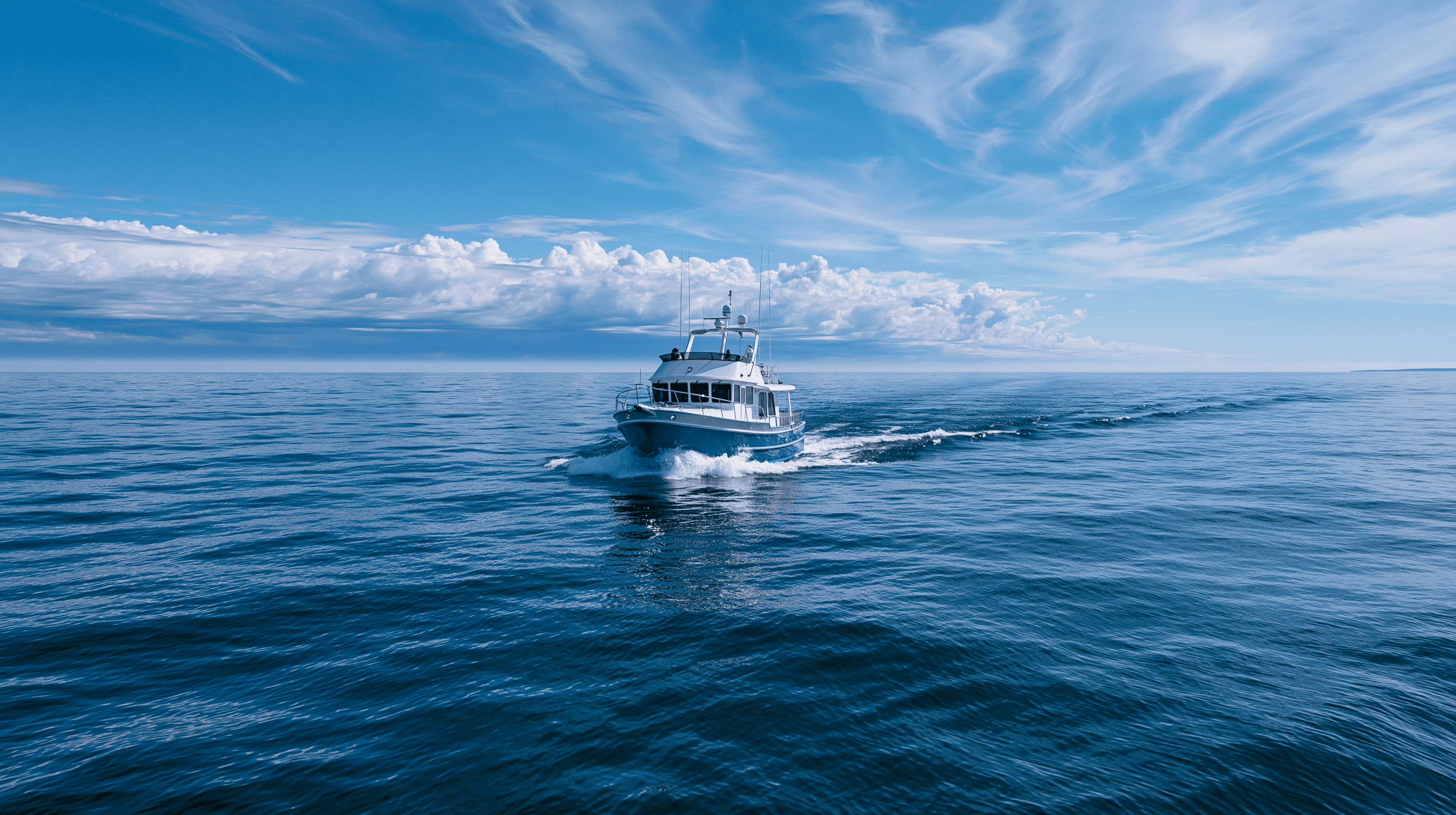 Trawler out on the water