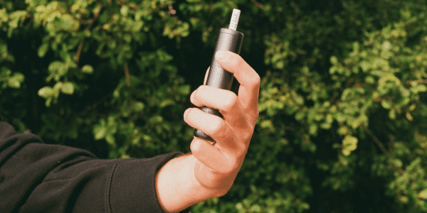person holding odin with nano joint inserted