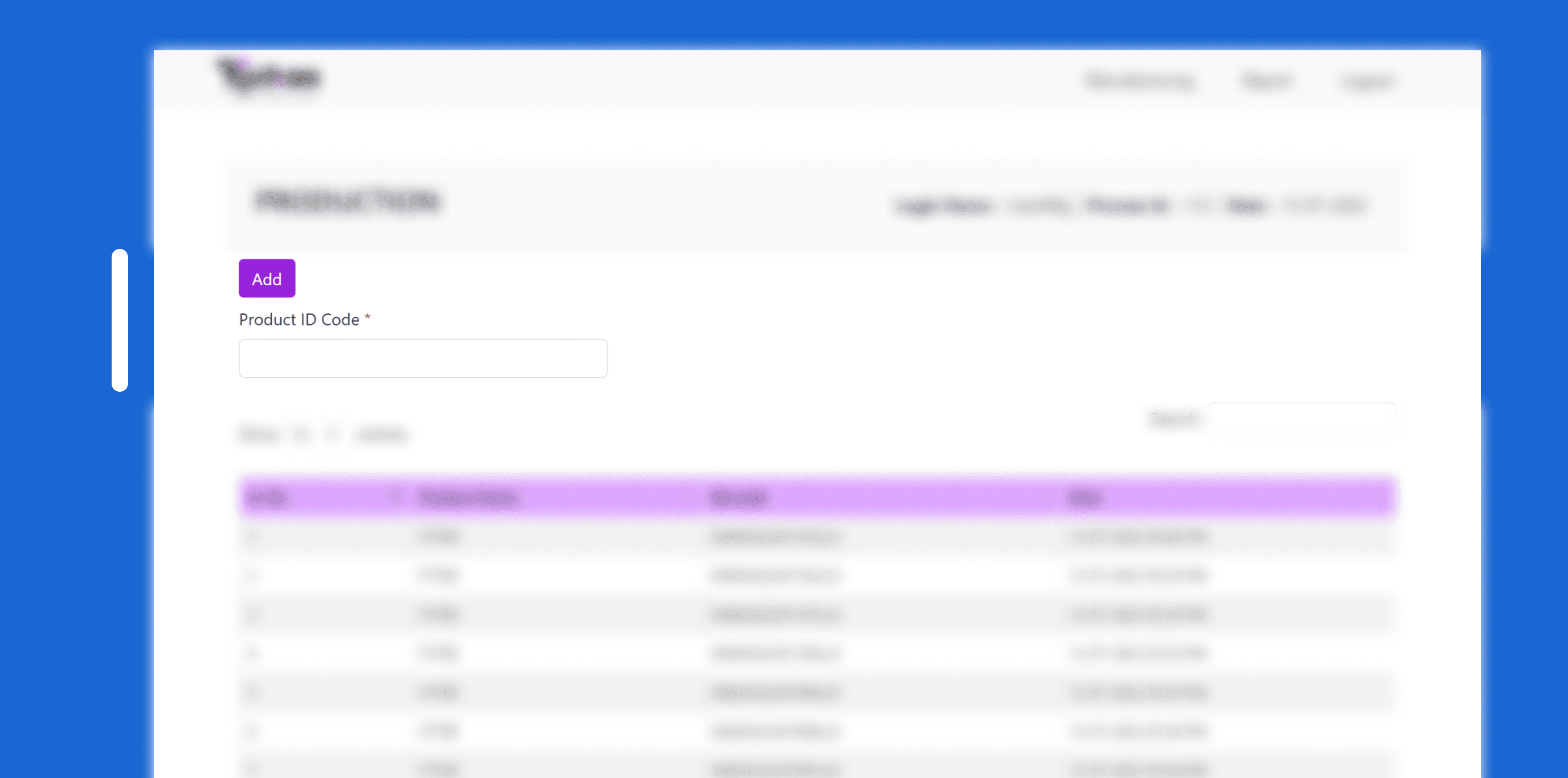 Before — no feedback upon scanning