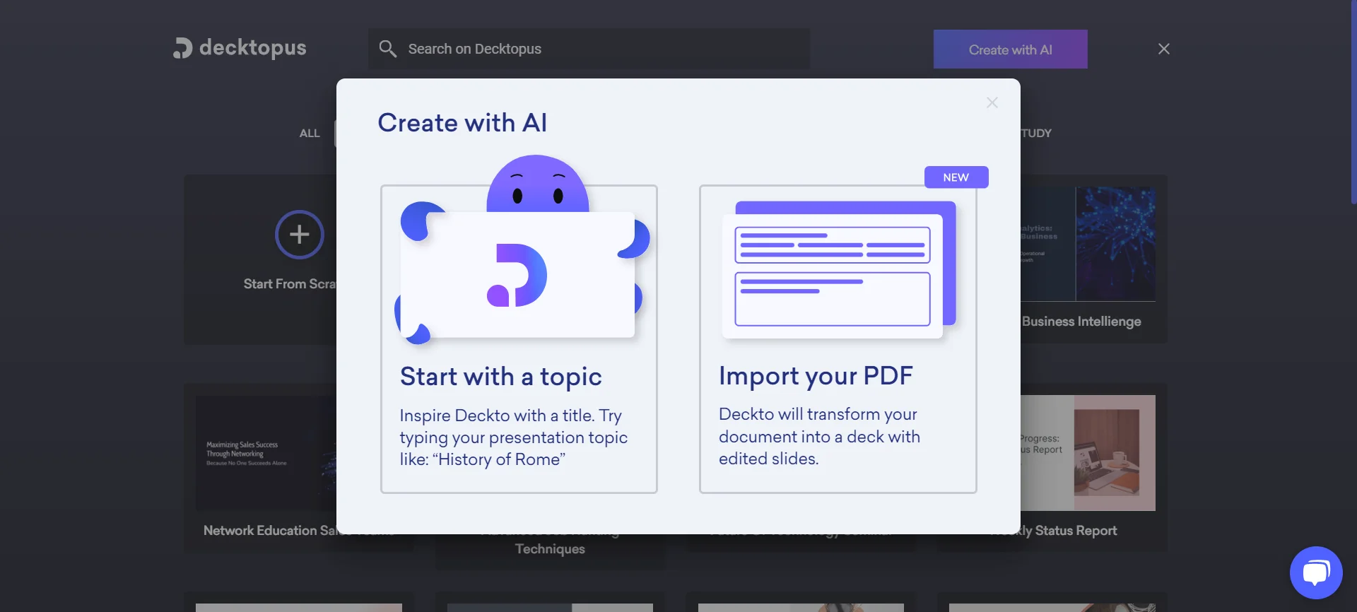 Decktopus AI
