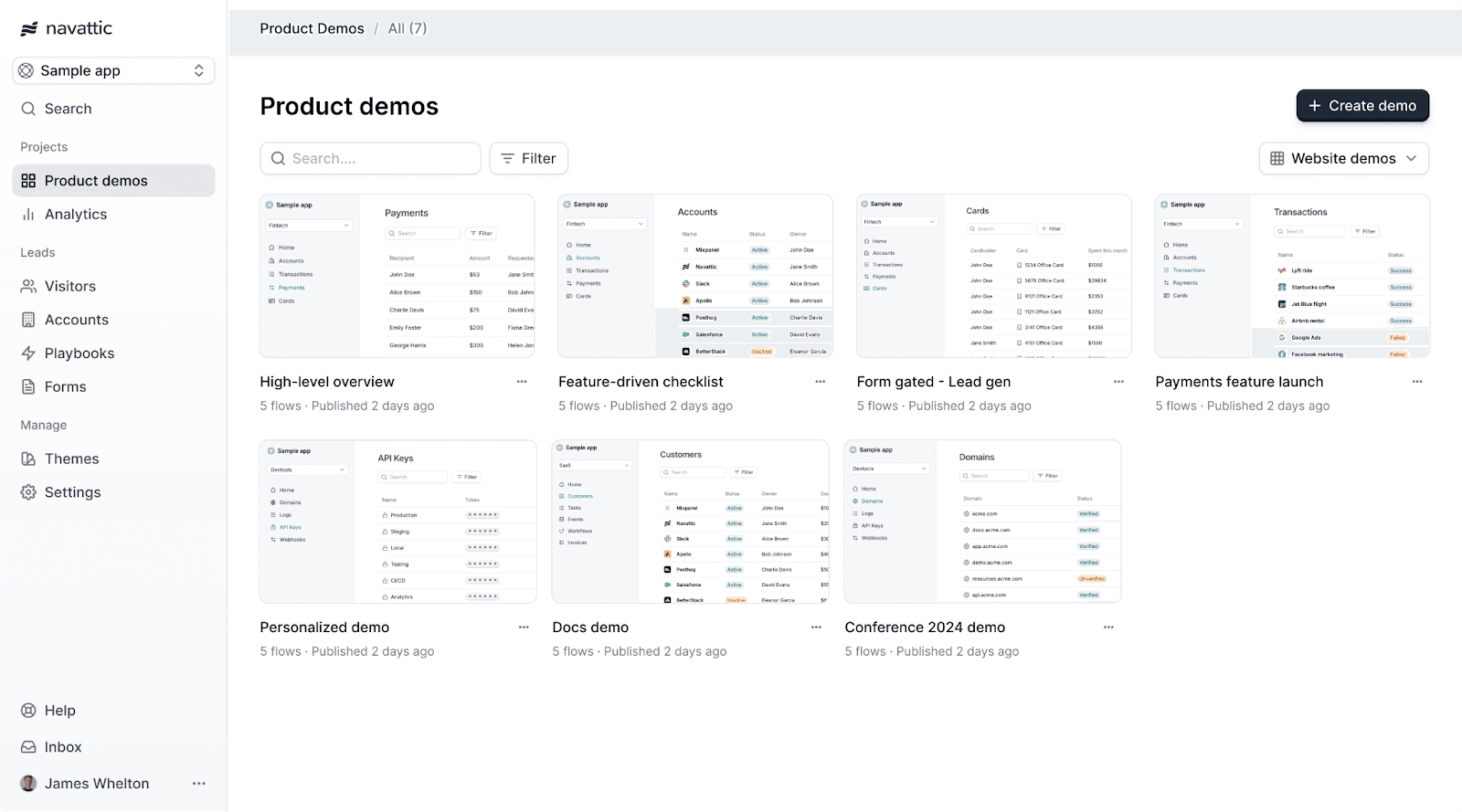 Navattic – Interactive demos for early buyer engagement