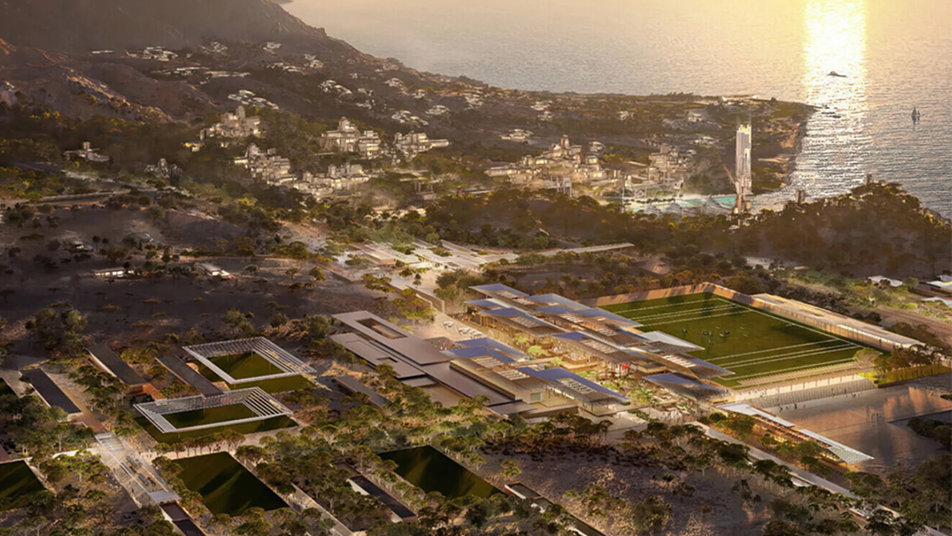 gray concrete building covered trees