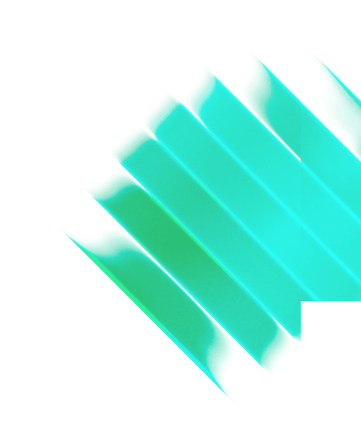 Green 3D object