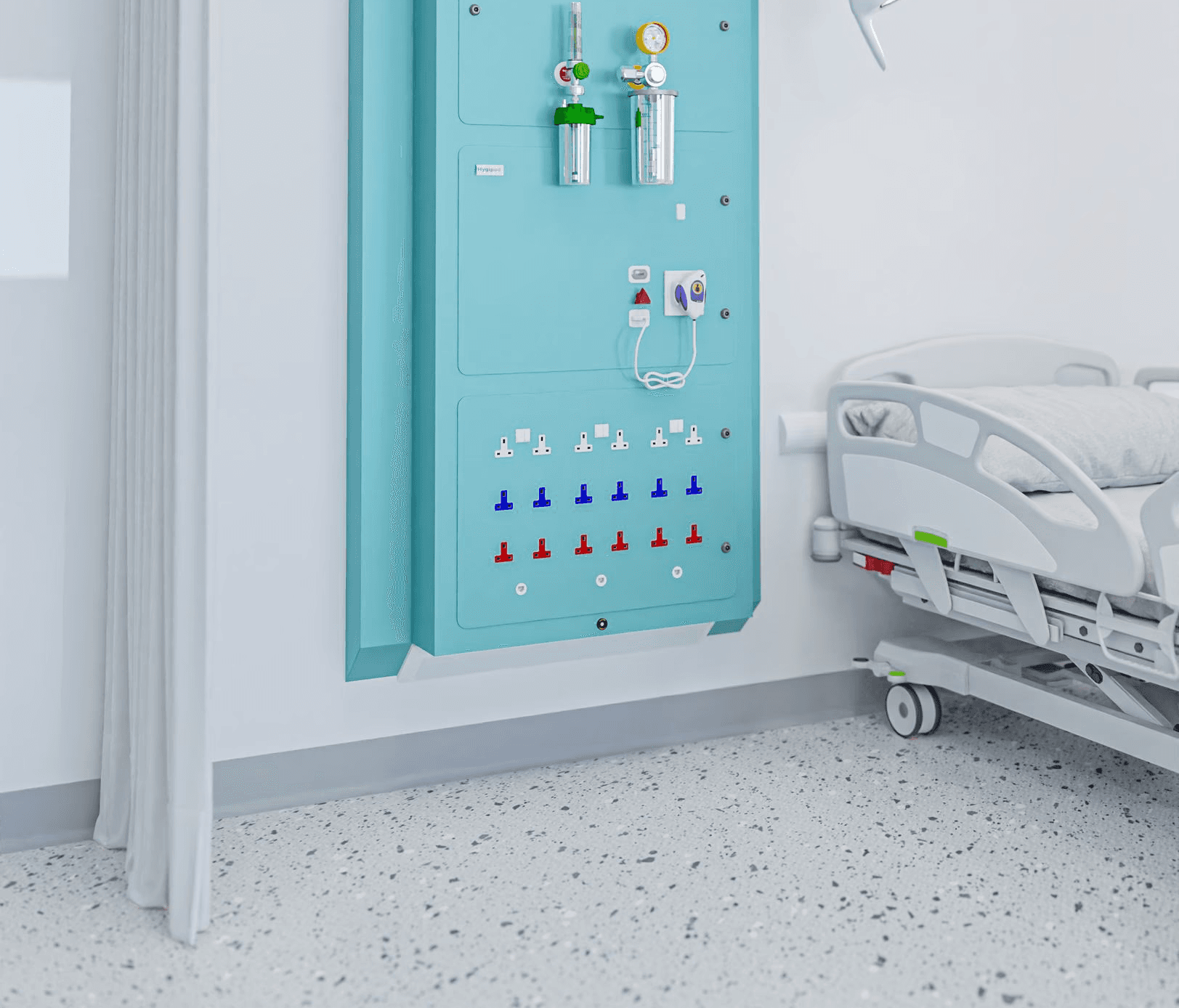 Ventilation & bed head trunking, Hygipod Vent & MSU