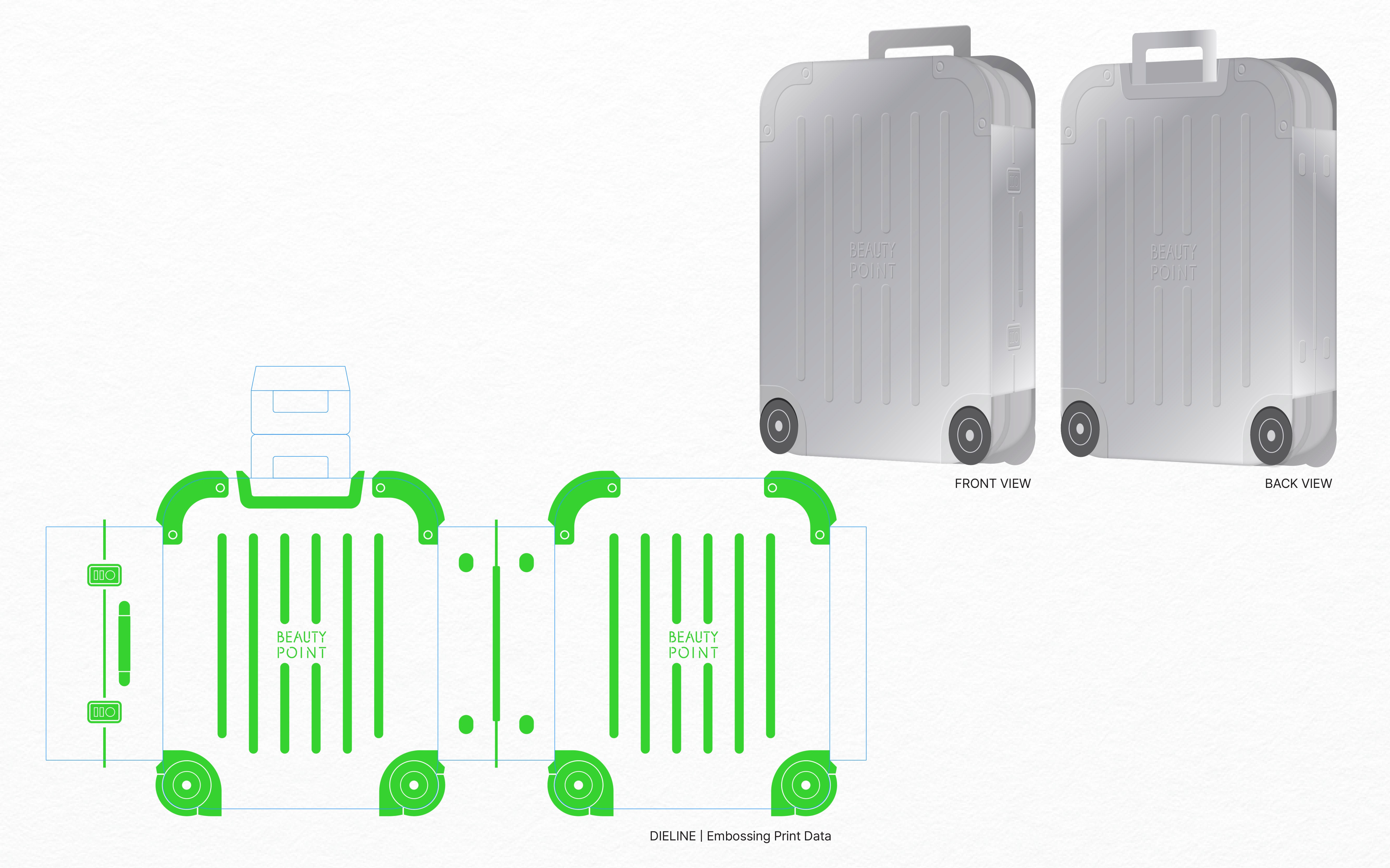 Dazzle Logo with sign vertical