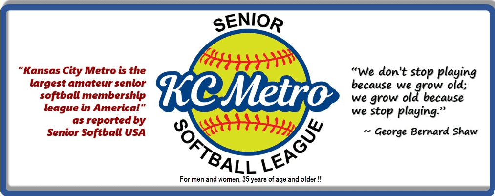 KC Metro Senior Softball logo