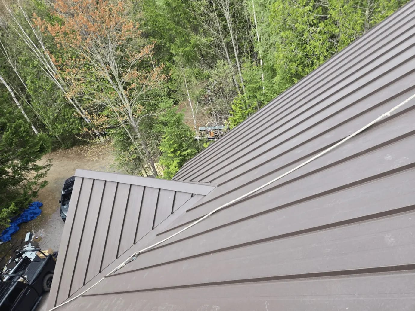 Toiture métallique résidentielle Repentigny - projet complété