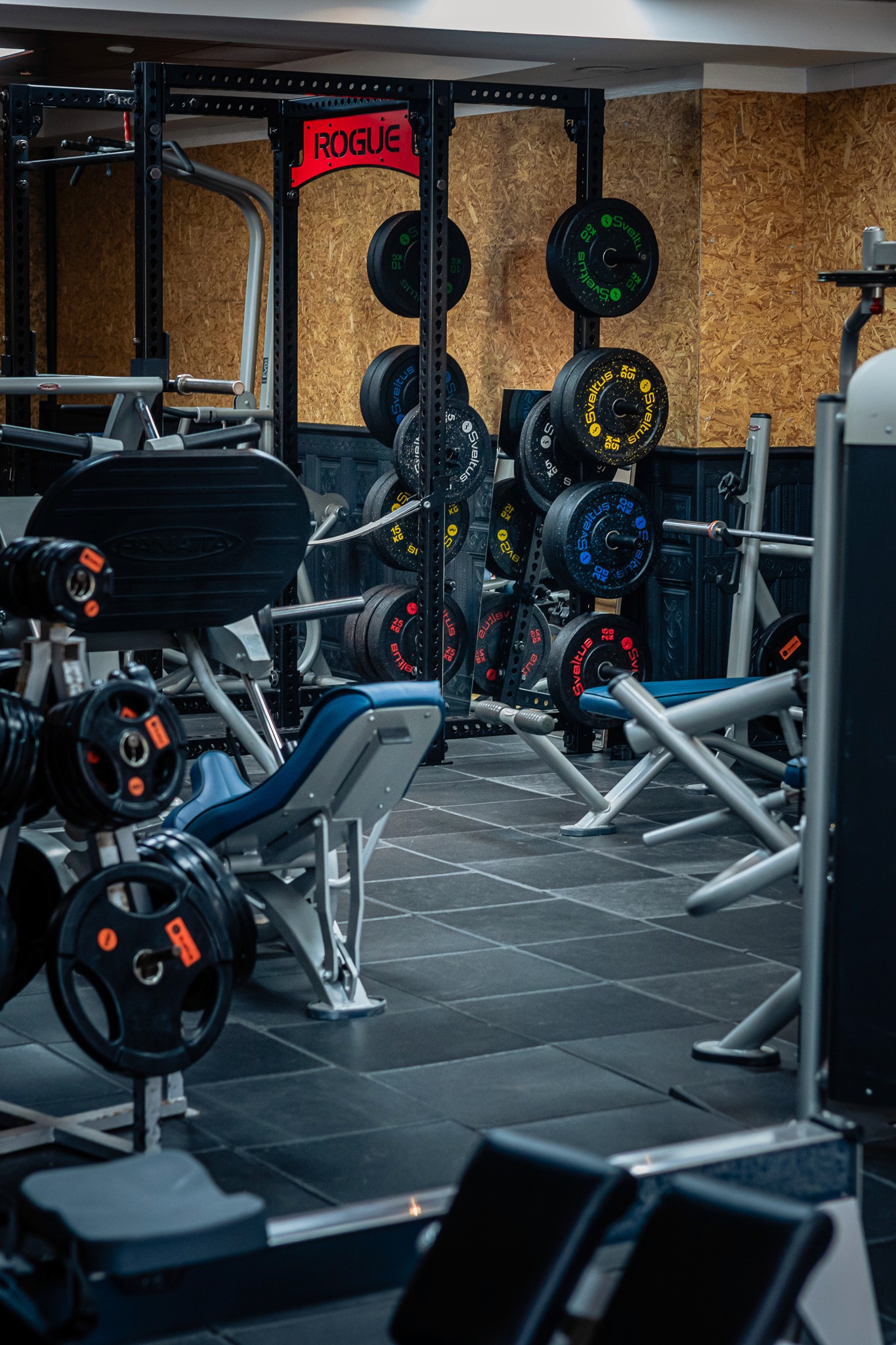 Woman standing on the balcony