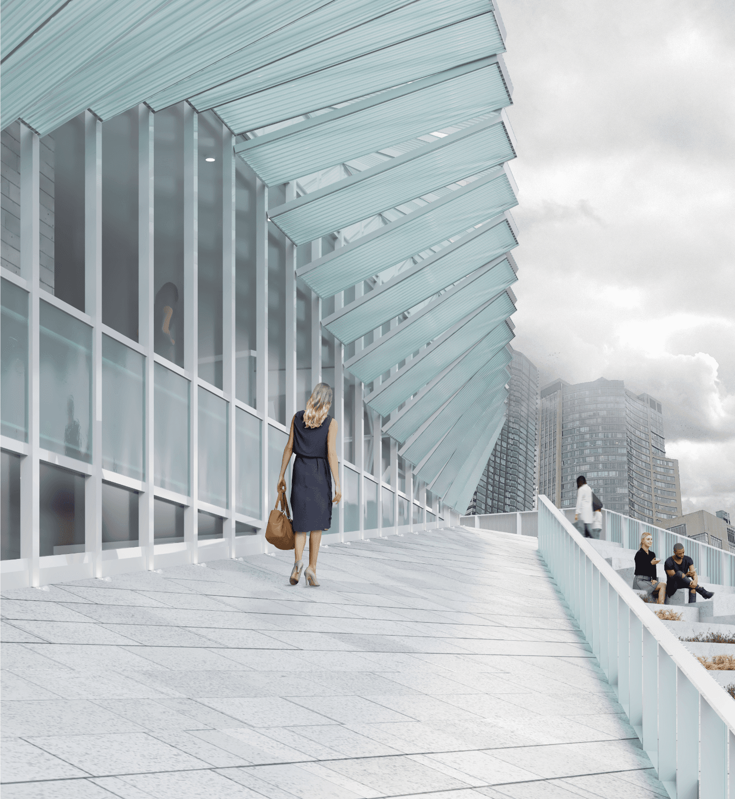 The facade reveals the operatic program to people when they enter.