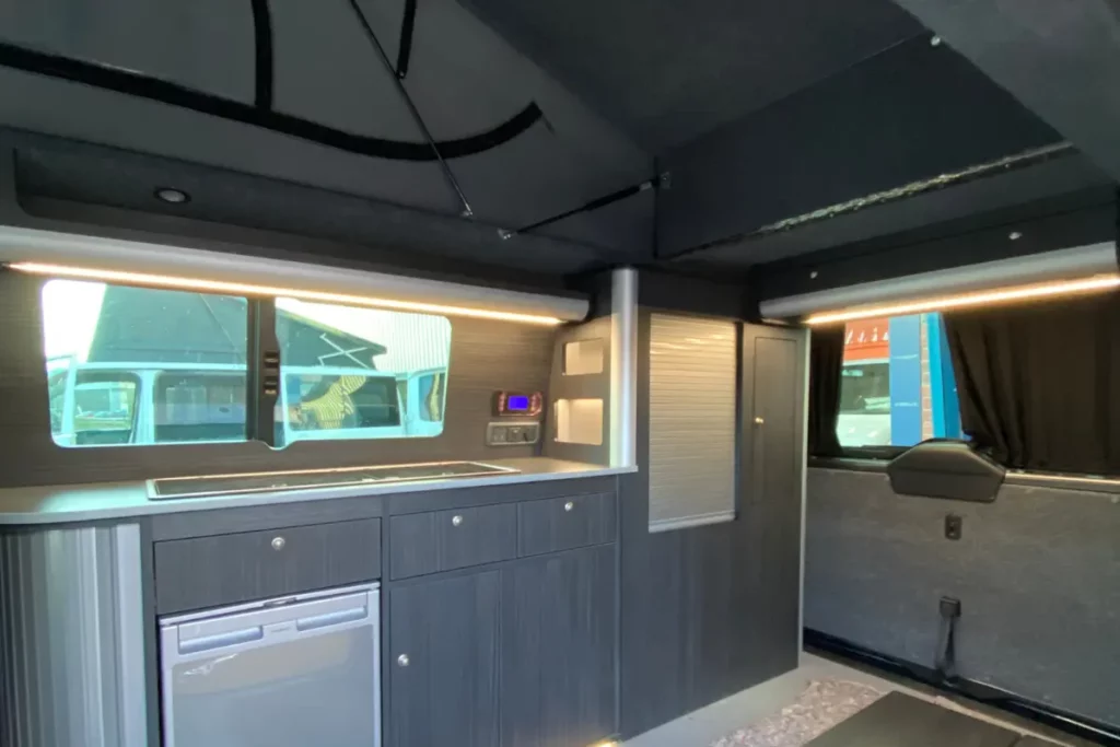 Headroom in VW Transporter pop top roof