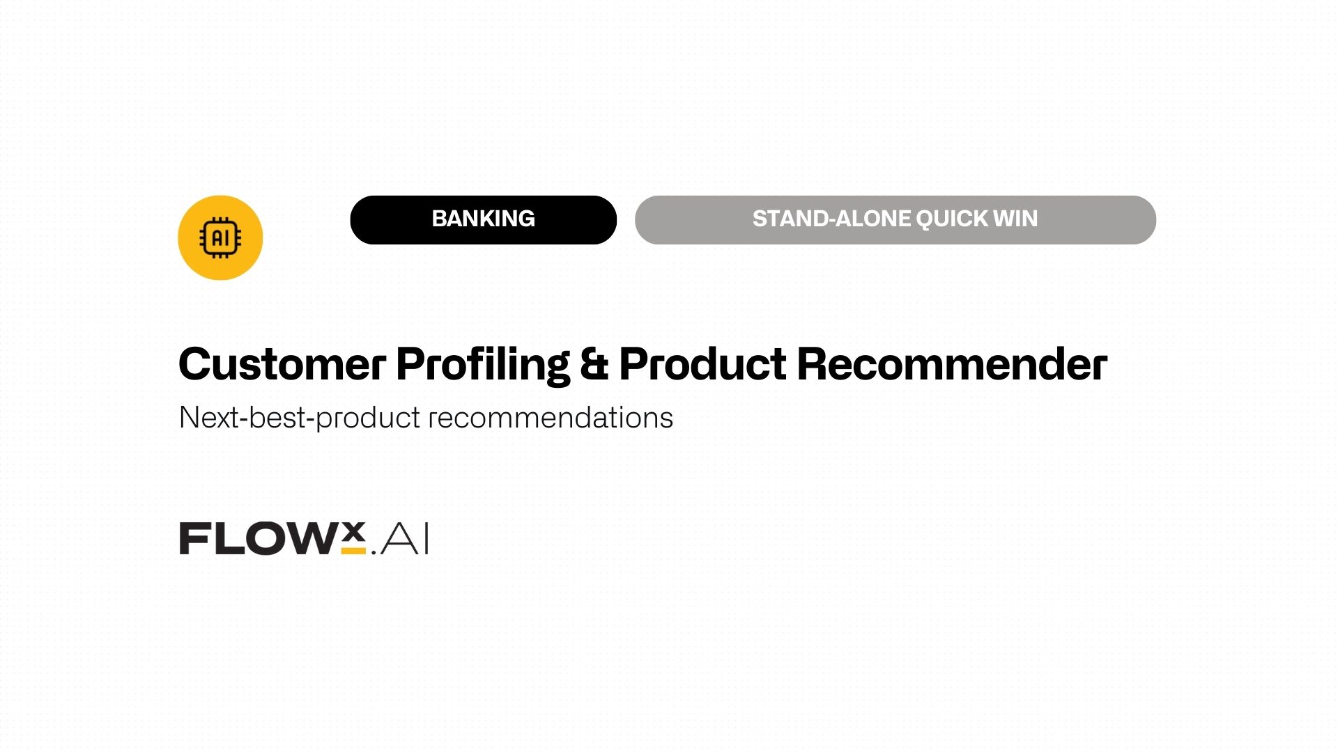 Customer Profiling & Product Recommender