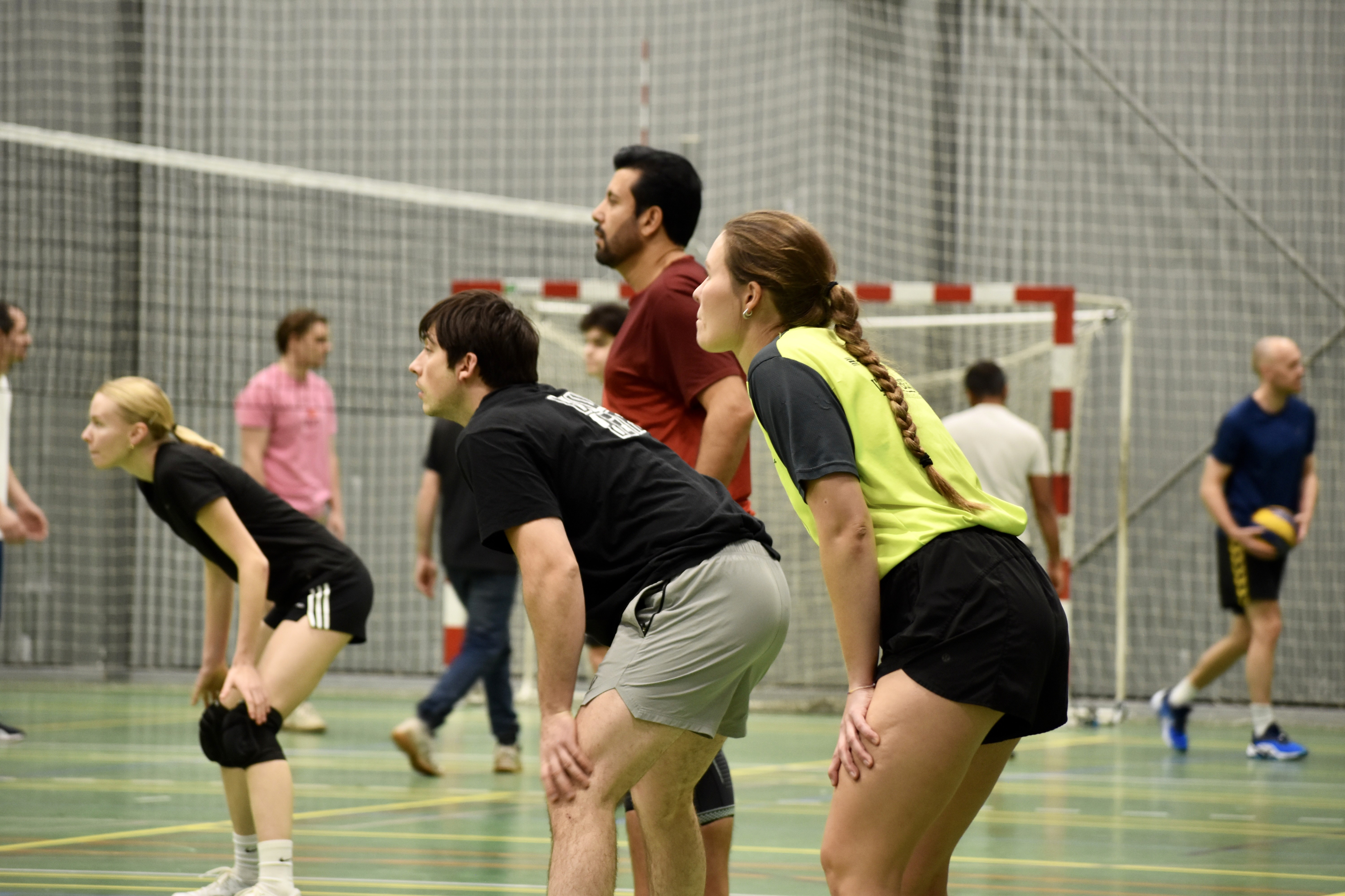 a man holding a cocktail