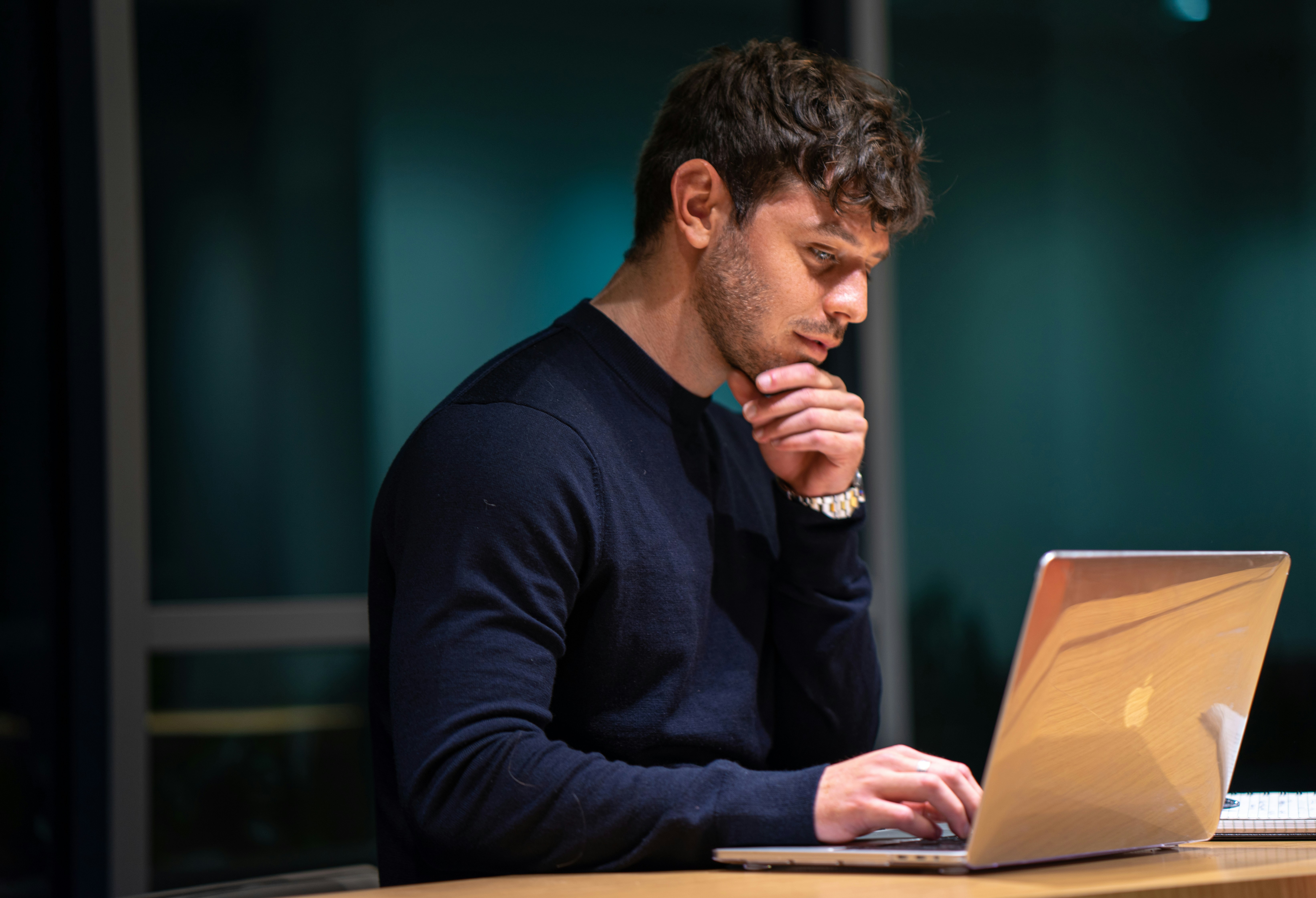 man staying focused on How To Read Research Papers