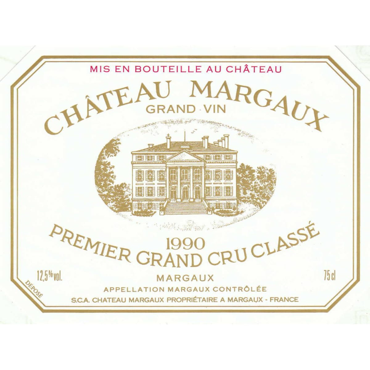 A prestigious bottle of Chateau Margaux 1900 Premier Grand Cru Classe, showcasing the essence of Bordeaux winemaking excellence with a blend of rich flavors, elegant structure, and unparalleled aging potential. A timeless masterpiece from one of the most renowned wine estates in the world.